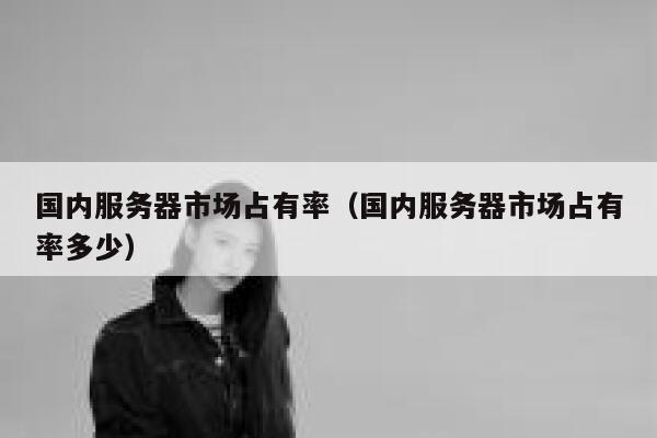 国内服务器市场占有率（国内服务器市场占有率多少） 第1张
