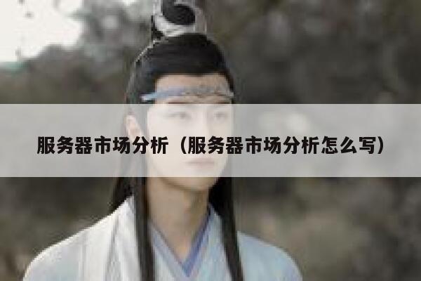 服务器市场分析（服务器市场分析怎么写） 第1张
