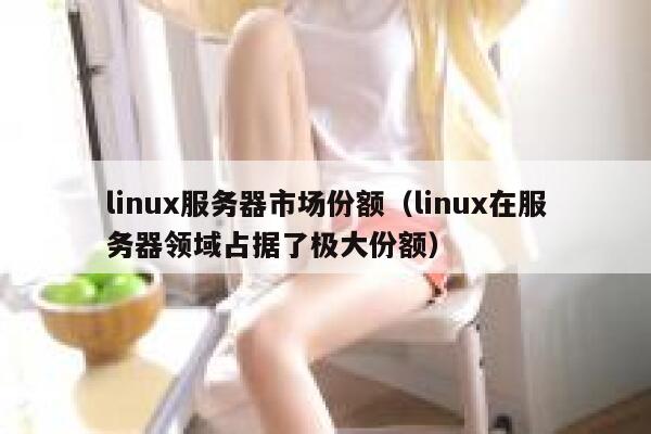 linux服务器市场份额（linux在服务器领域占据了极大份额） 第1张