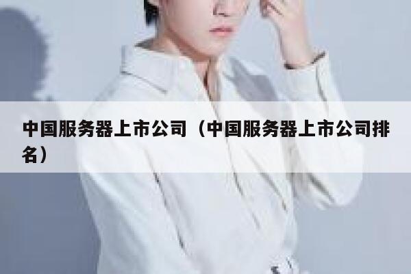 中国服务器上市公司（中国服务器上市公司排名） 第1张