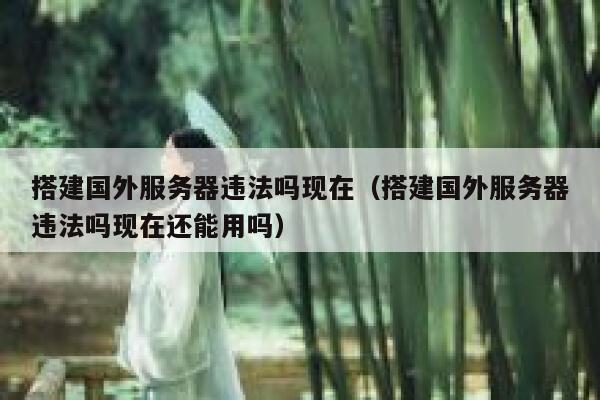 搭建国外服务器违法吗现在（搭建国外服务器违法吗现在还能用吗） 第1张