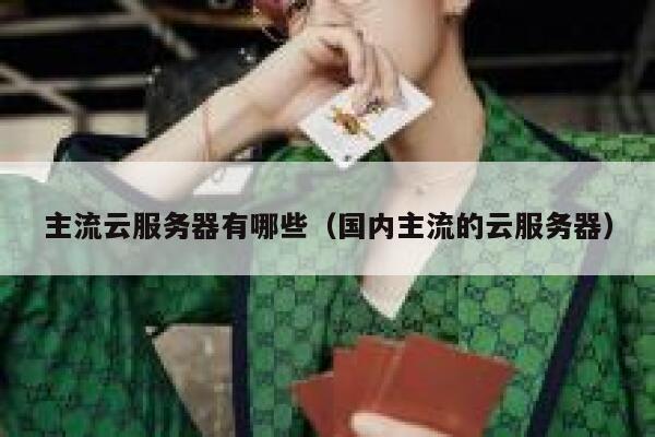 主流云服务器有哪些（国内主流的云服务器） 第1张
