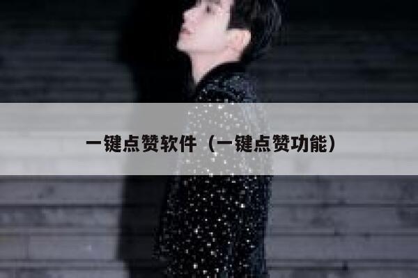 一键点赞软件（一键点赞功能） 第1张
