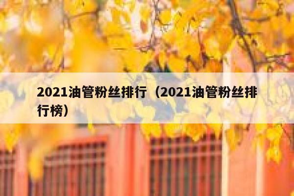 2021油管粉丝排行（2021油管粉丝排行榜） 第1张