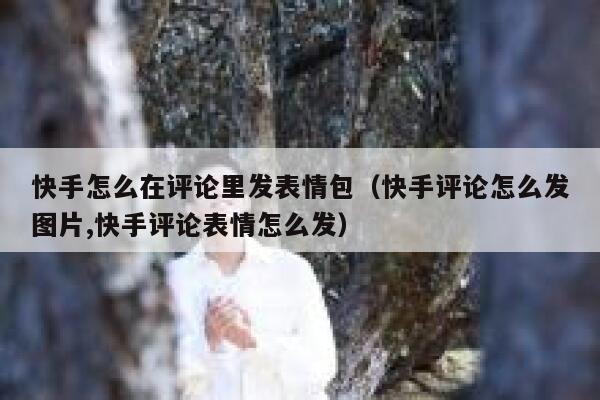 快手怎么在评论里发表情包（快手评论怎么发图片,快手评论表情怎么发） 第1张