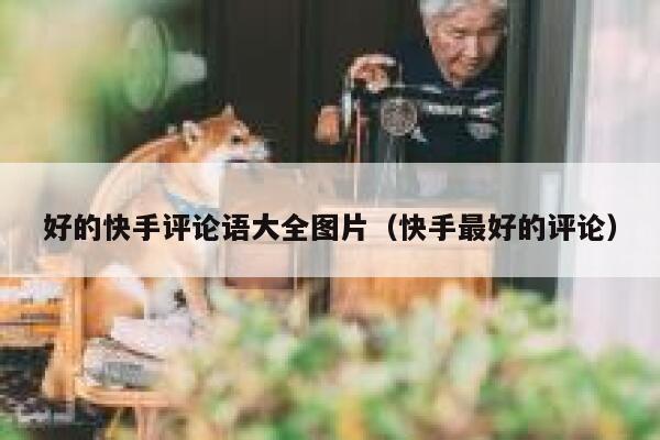 好的快手评论语大全图片（快手最好的评论） 第1张