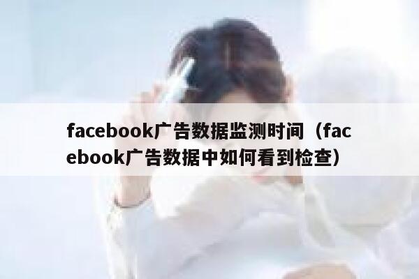 facebook广告数据监测时间（facebook广告数据中如何看到检查） 第1张