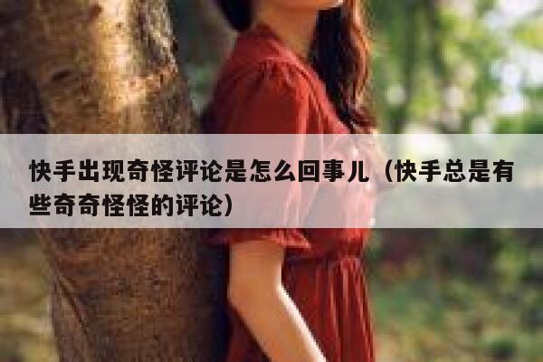 快手出现奇怪评论是怎么回事儿（快手总是有些奇奇怪怪的评论） 第1张