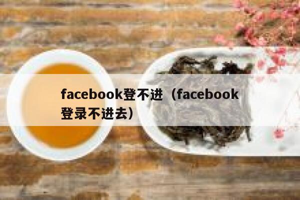 facebook登不进（facebook登录不进去） 第1张