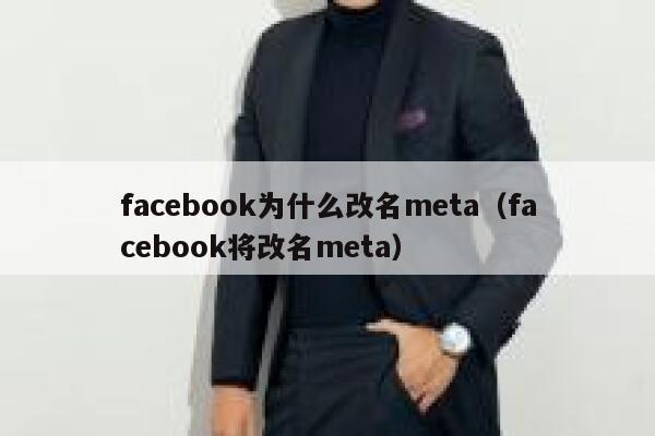 facebook为什么改名meta（facebook将改名meta） 第1张