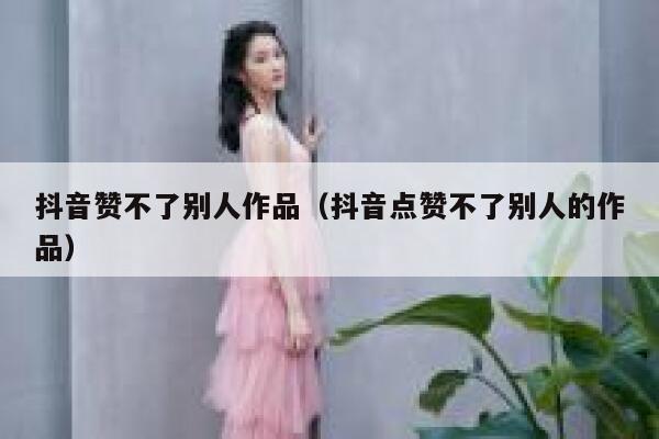 抖音赞不了别人作品（抖音点赞不了别人的作品） 第1张