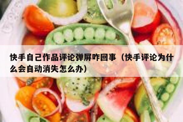 快手自己作品评论弹屏咋回事（快手评论为什么会自动消失怎么办） 第1张