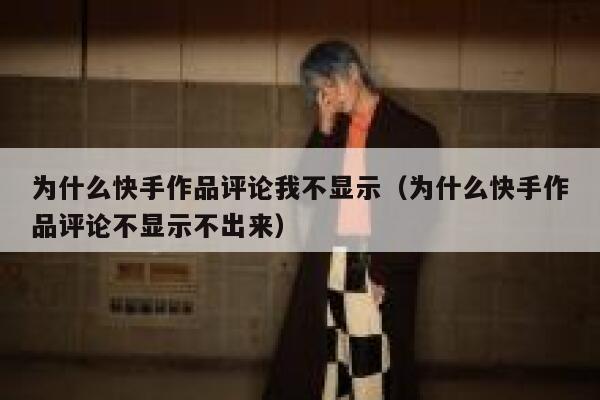 为什么快手作品评论我不显示（为什么快手作品评论不显示不出来） 第1张