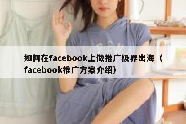 如何在facebook上做推广极界出海（facebook推广方案介绍） 第1张