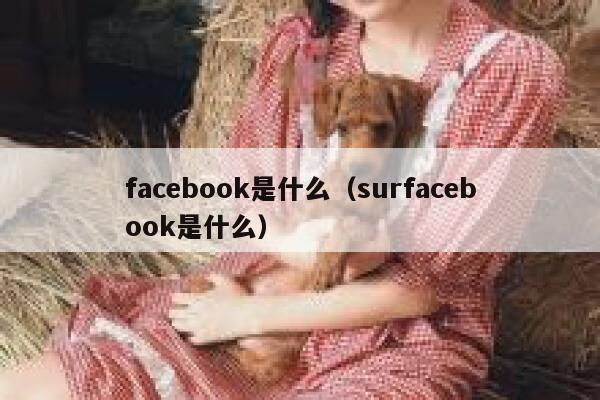 facebook是什么（surfacebook是什么） 第1张