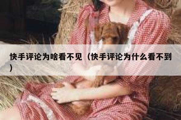 快手评论为啥看不见（快手评论为什么看不到） 第1张