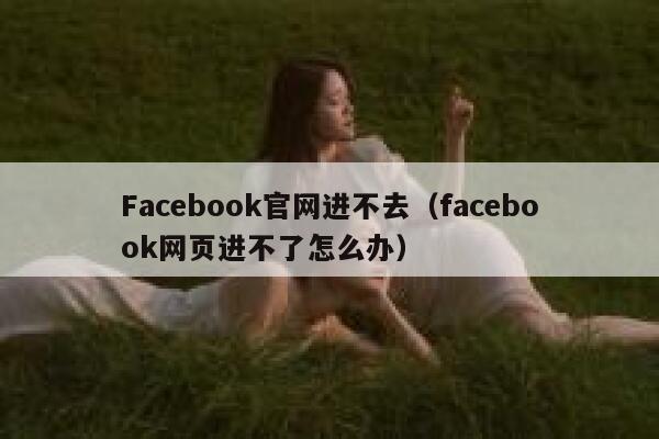 Facebook官网进不去（facebook网页进不了怎么办） 第1张