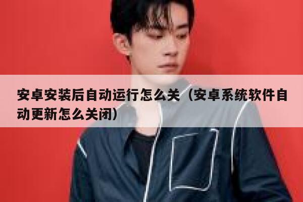 安卓安装后自动运行怎么关（安卓系统软件自动更新怎么关闭） 第1张