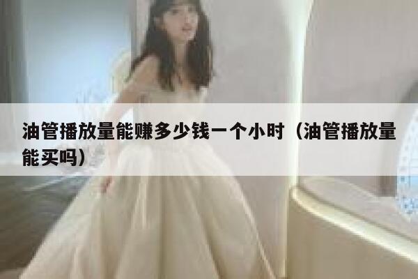 油管播放量能赚多少钱一个小时（油管播放量能买吗） 第1张