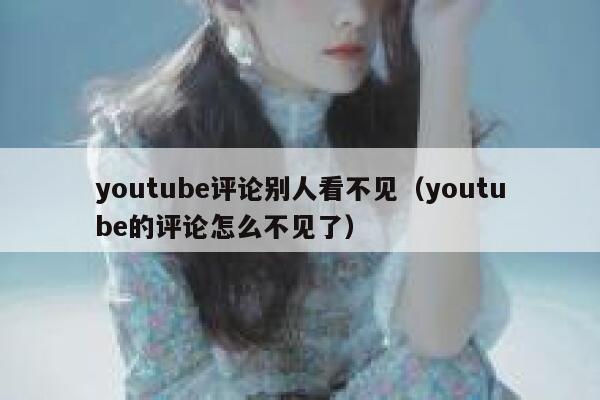 youtube评论别人看不见（youtube的评论怎么不见了） 第1张