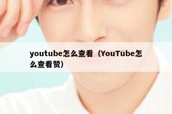 youtube怎么查看（YouTube怎么查看赞） 第1张