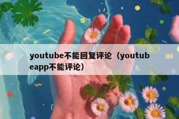 youtube不能回复评论（youtubeapp不能评论） 第1张