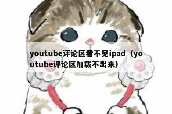 youtube评论区看不见ipad（youtube评论区加载不出来） 第1张