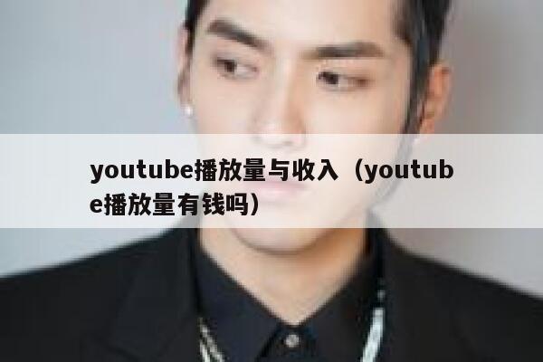 youtube播放量与收入（youtube播放量有钱吗） 第1张