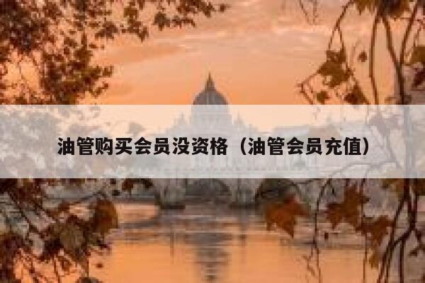 油管购买会员没资格（油管会员充值） 第1张
