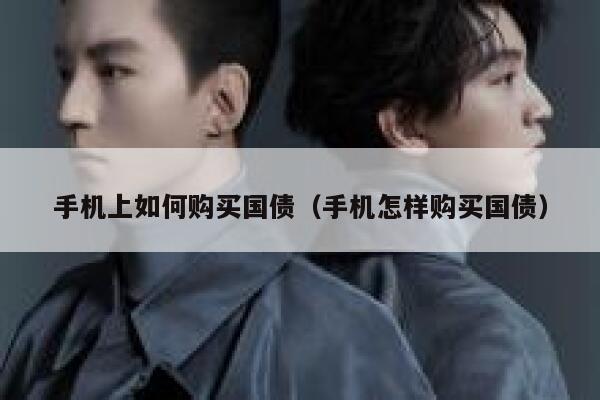 手机上如何购买国债（手机怎样购买国债） 第1张