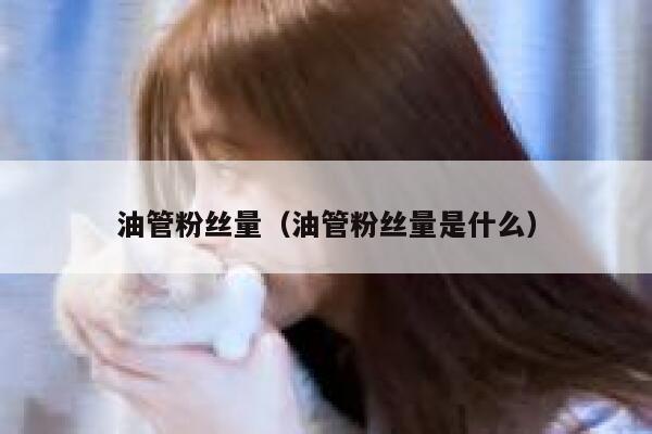 油管粉丝量（油管粉丝量是什么） 第1张