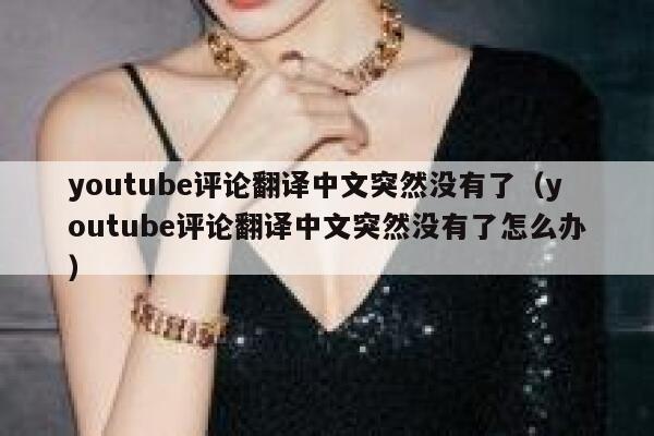 youtube评论翻译中文突然没有了（youtube评论翻译中文突然没有了怎么办） 第1张
