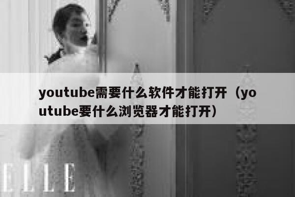 youtube需要什么软件才能打开（youtube要什么浏览器才能打开） 第1张