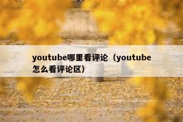 youtube哪里看评论（youtube怎么看评论区） 第1张