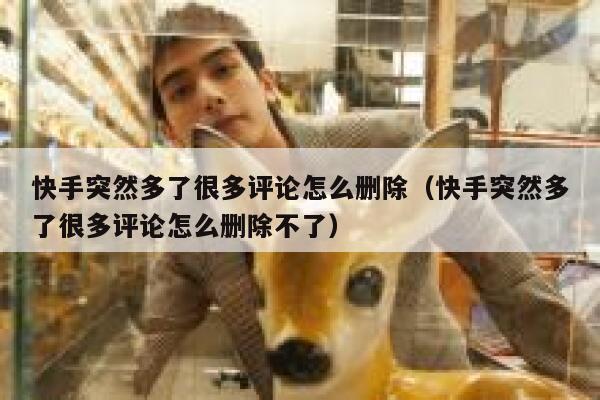 快手突然多了很多评论怎么删除（快手突然多了很多评论怎么删除不了） 第1张