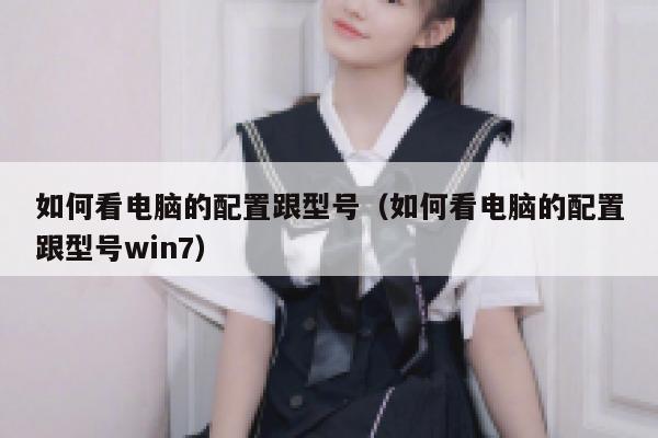 如何看电脑的配置跟型号（如何看电脑的配置跟型号win7） 第1张