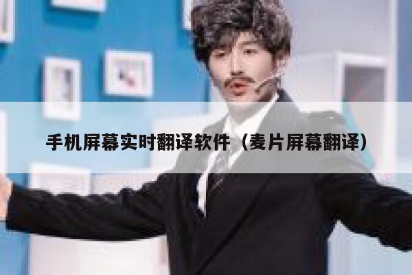 手机屏幕实时翻译软件（麦片屏幕翻译） 第1张
