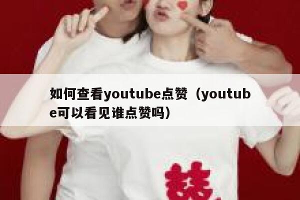 如何查看youtube点赞（youtube可以看见谁点赞吗） 第1张