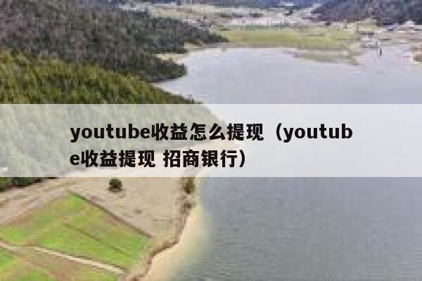 youtube收益怎么提现（youtube收益提现 招商银行） 第1张