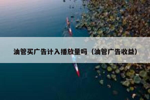 油管买广告计入播放量吗（油管广告收益） 第1张