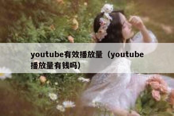 youtube有效播放量(youtube播放量有钱吗) 第1张 youtube有效播放量(youtube播放量有钱吗) 第1张