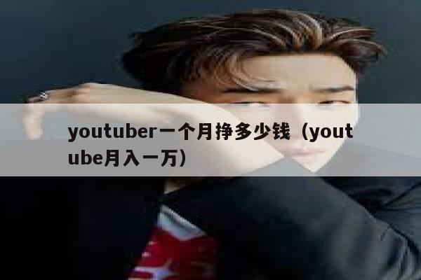 youtuber一个月挣多少钱（youtube月入一万） 第1张