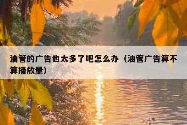 油管的广告也太多了吧怎么办（油管广告算不算播放量） 第1张