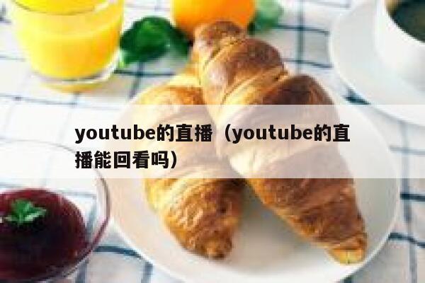 youtube的直播（youtube的直播能回看吗） 第1张
