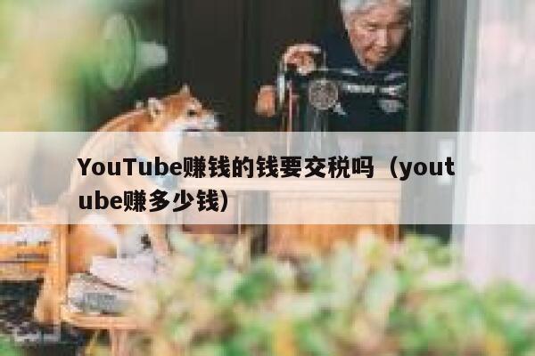 YouTube赚钱的钱要交税吗（youtube赚多少钱） 第1张
