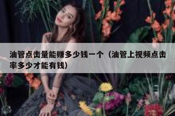 油管点击量能赚多少钱一个（油管上视频点击率多少才能有钱） 第1张
