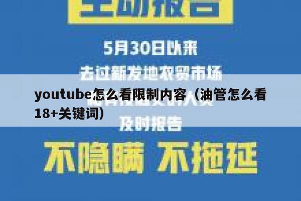 youtube怎么看限制内容（油管怎么看18+关键词） 第1张