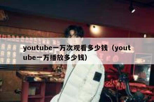youtube一万次观看多少钱（youtube一万播放多少钱） 第1张