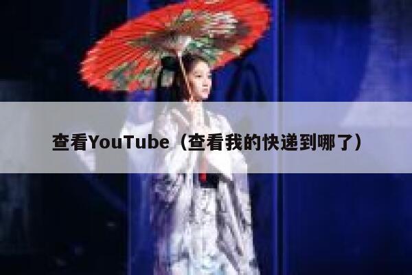 查看YouTube（查看我的快递到哪了） 第1张