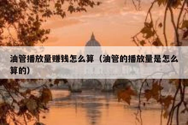 油管播放量赚钱怎么算（油管的播放量是怎么算的） 第1张